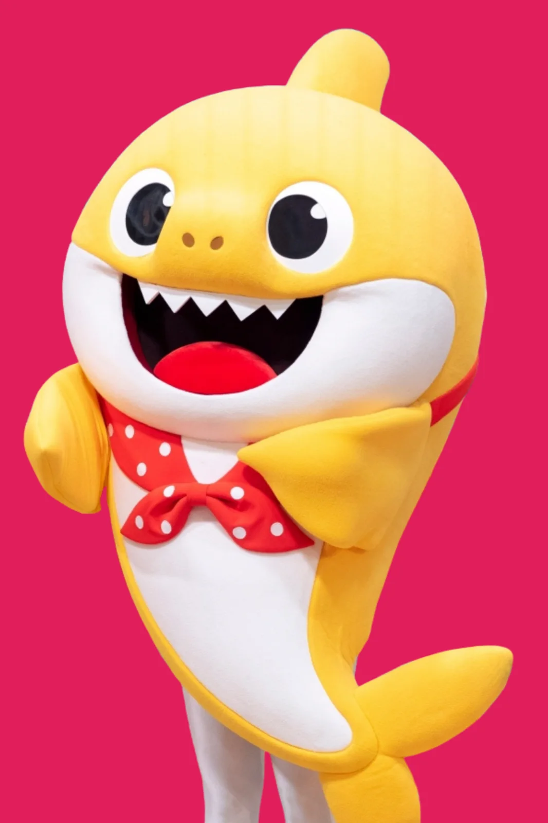 Singing Shark party character in Columbus