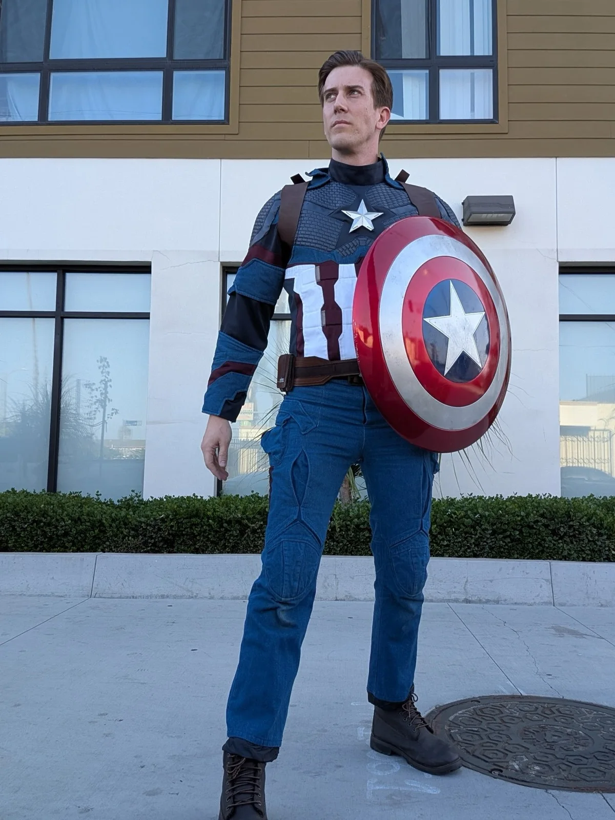 American Hero party character in Columbus