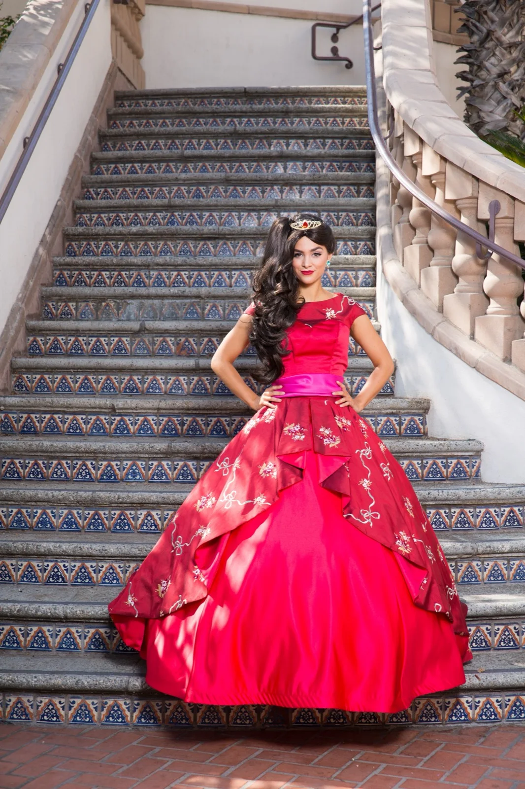 Latina Princess party character in Columbus