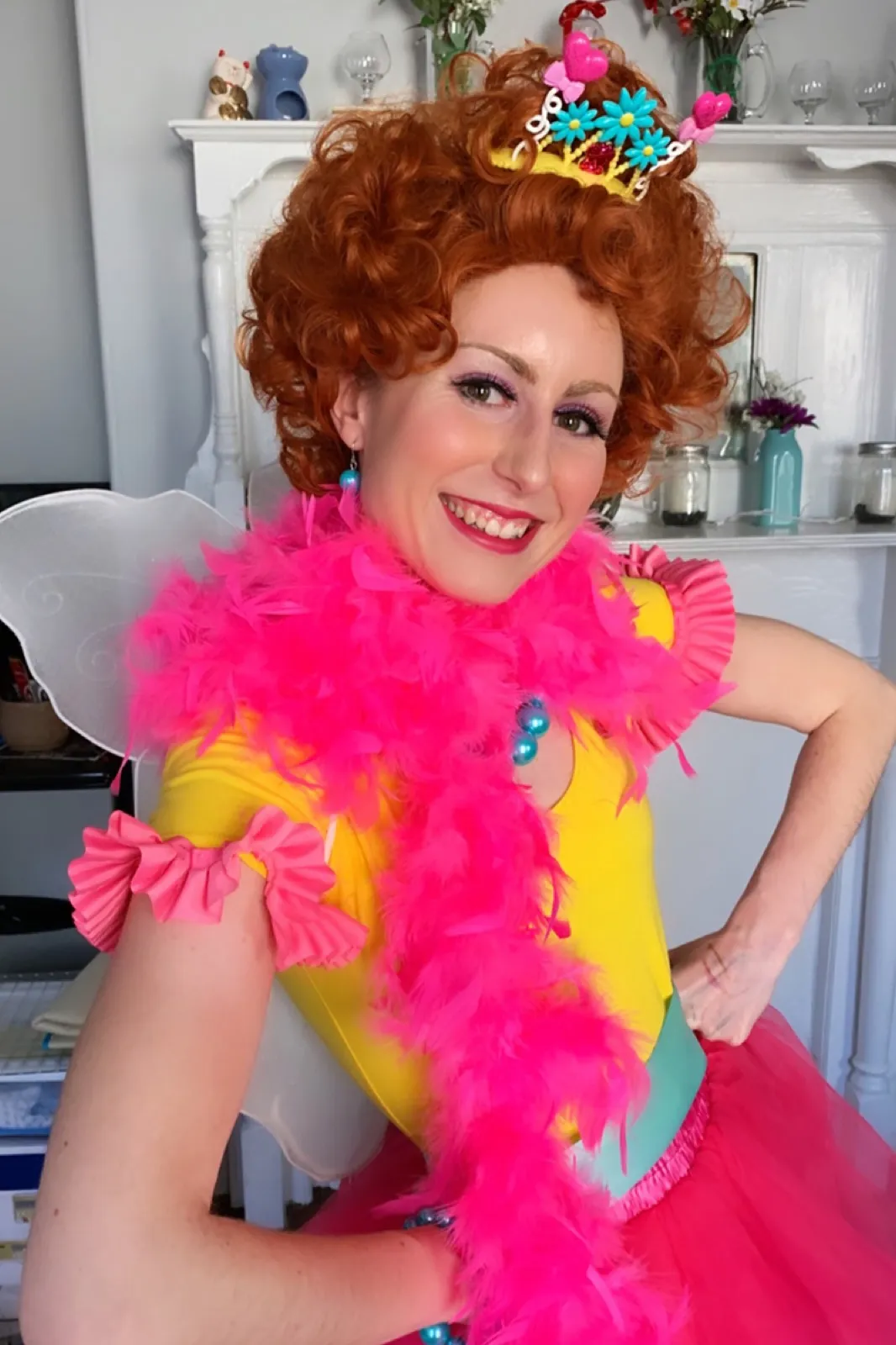 Fancy Girl party character in Columbus