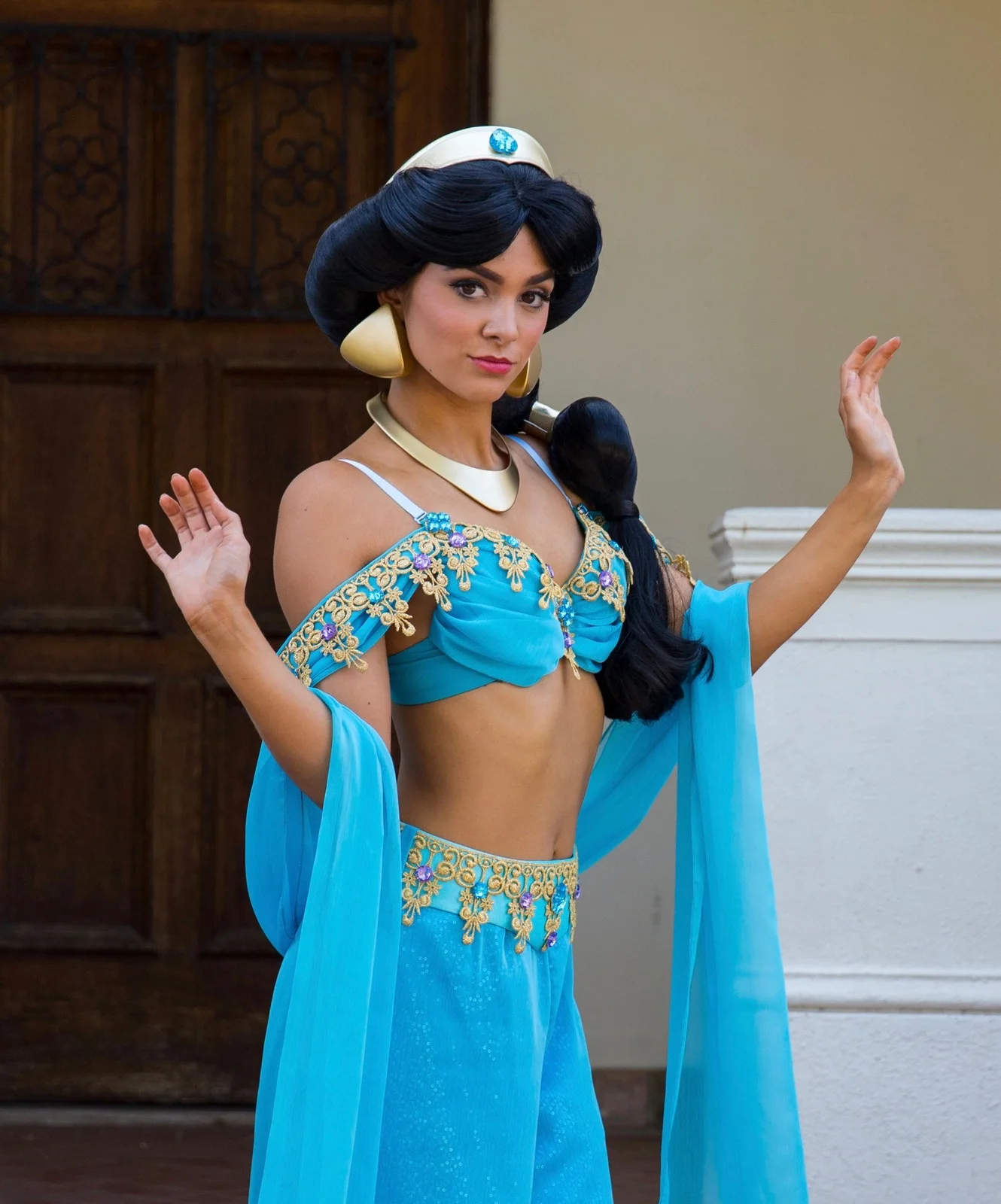 Arabian Princess party character in Columbus