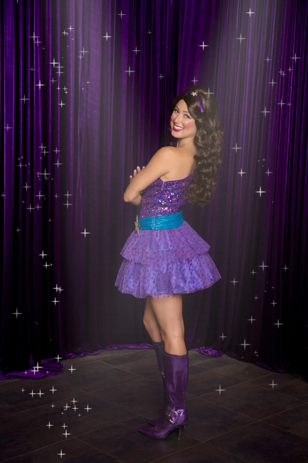 Pop Star Princess party character in Columbus