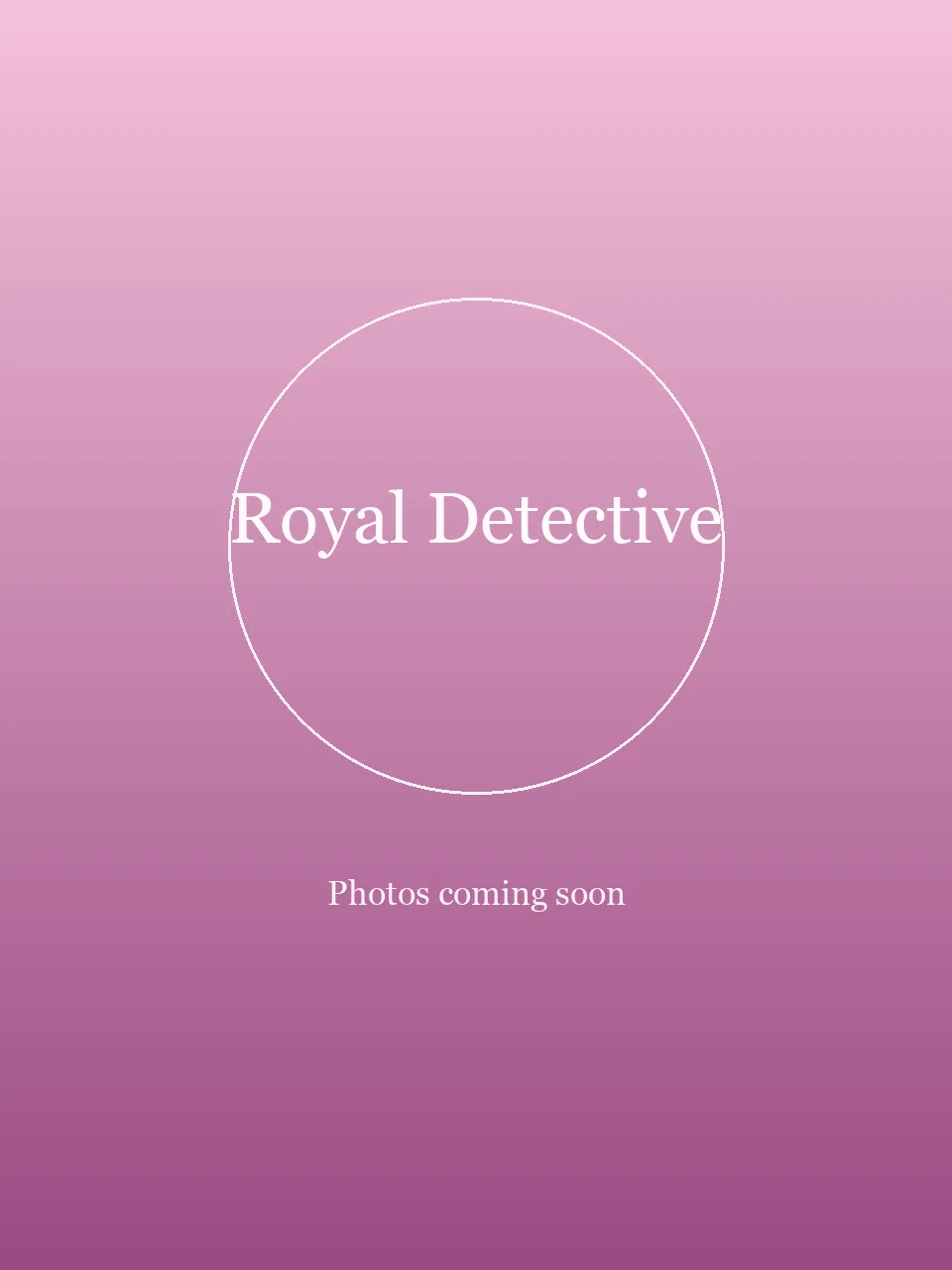 Royal Detective party character photo 2
