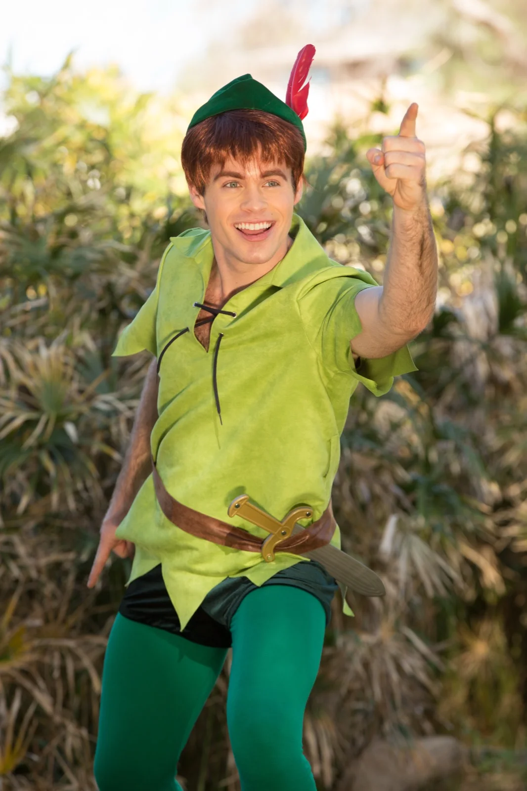 Neverland Boy party character in Columbus