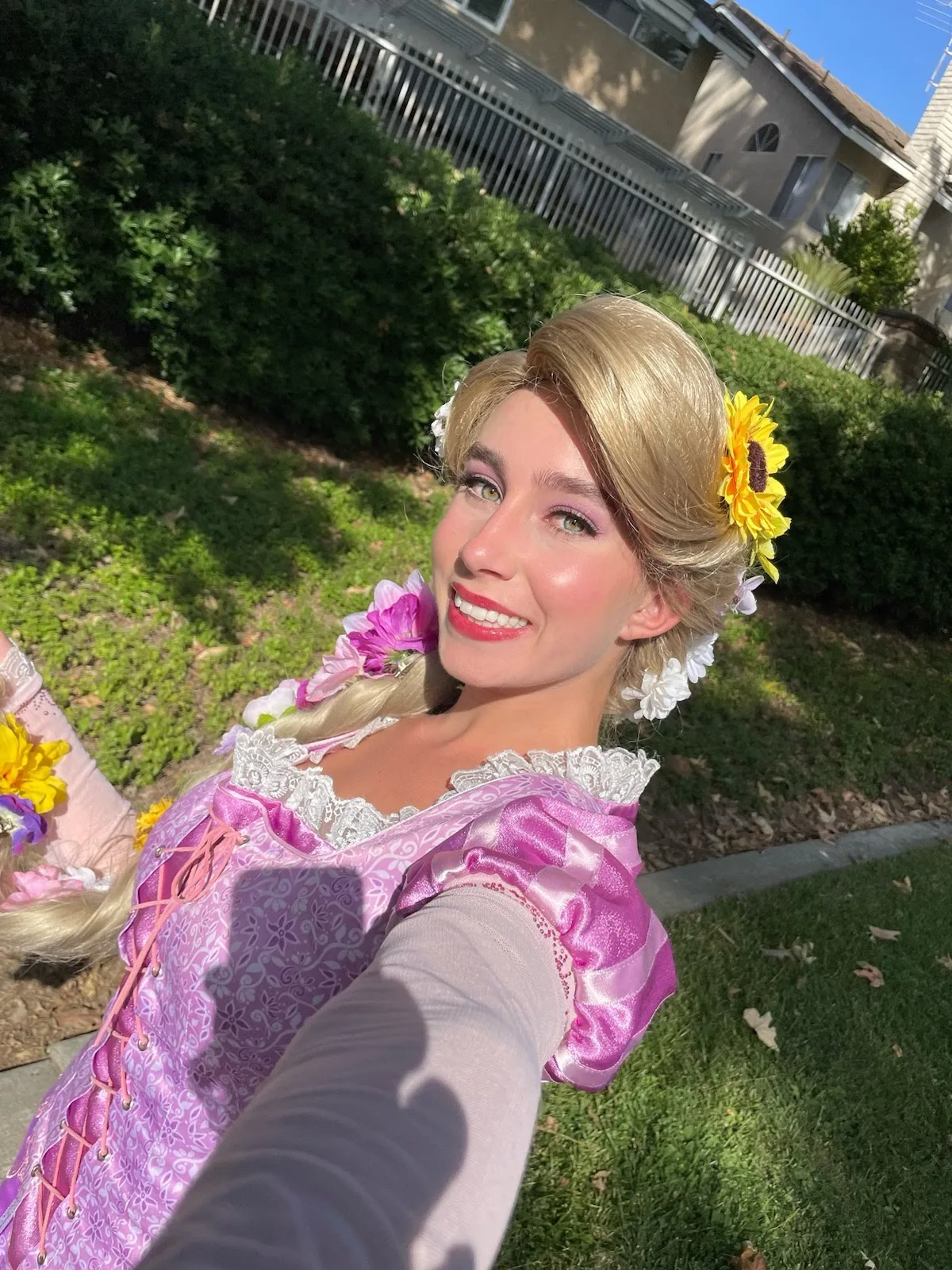 Tower Princess party character in Columbus
