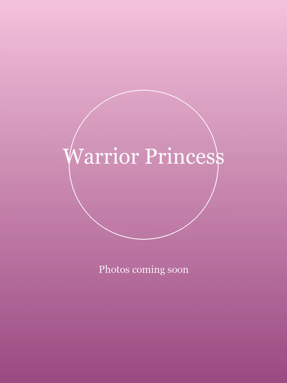 Warrior Princess party character photo 1