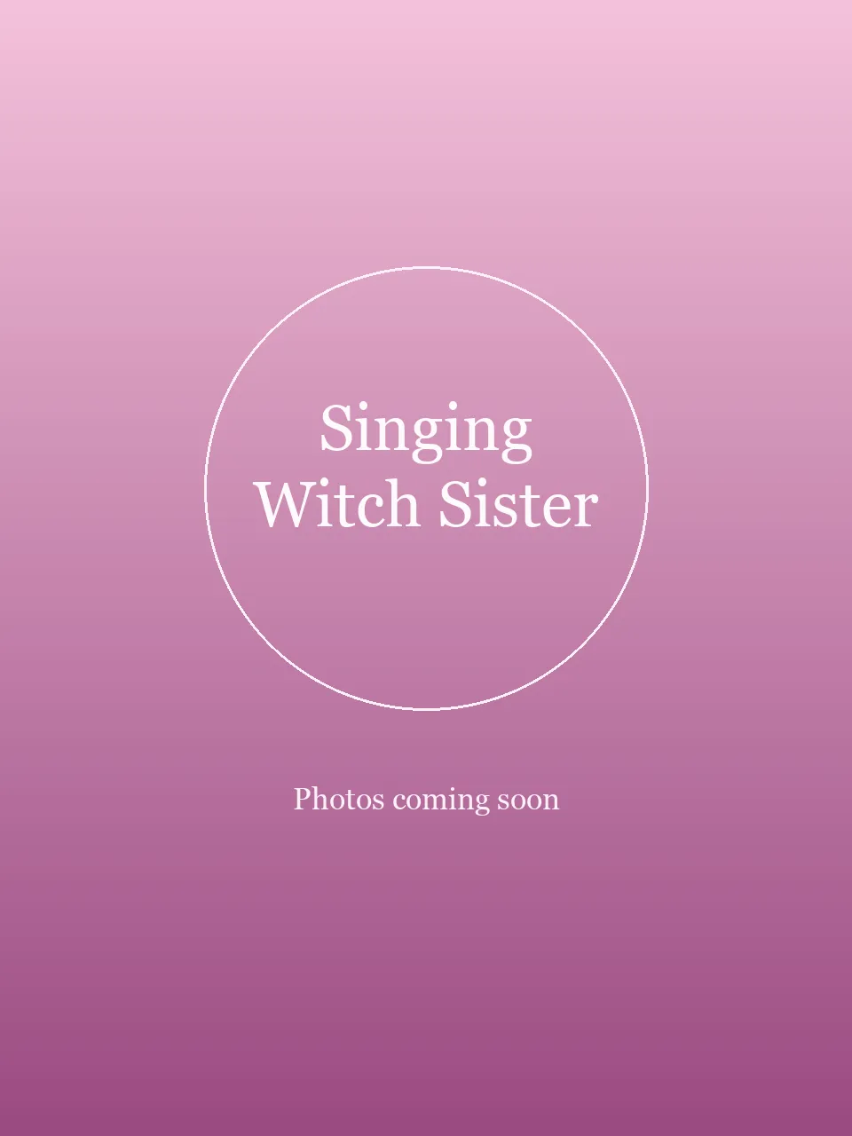 Singing Witch Sister party character in Columbus