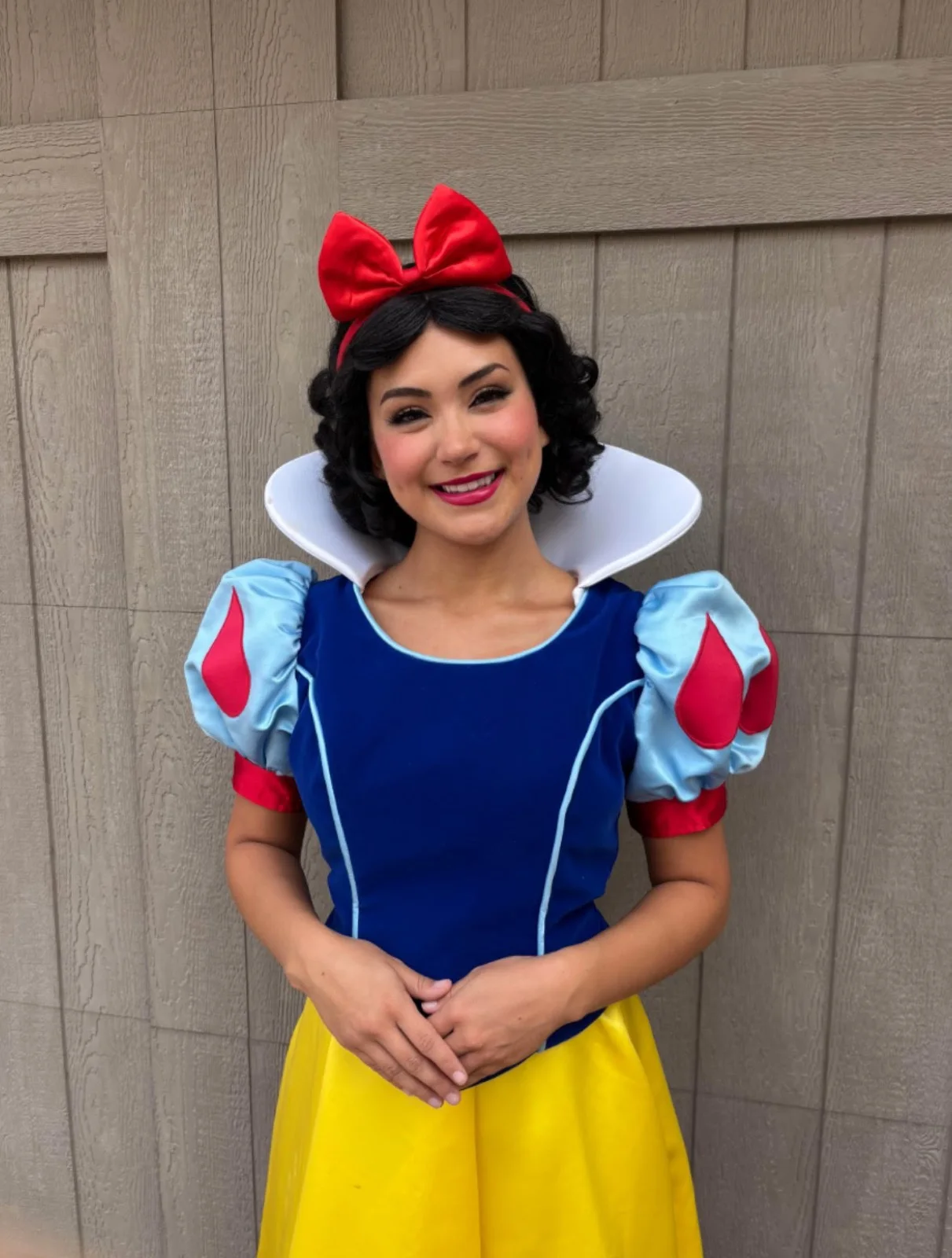 Forest Princess party character in Columbus