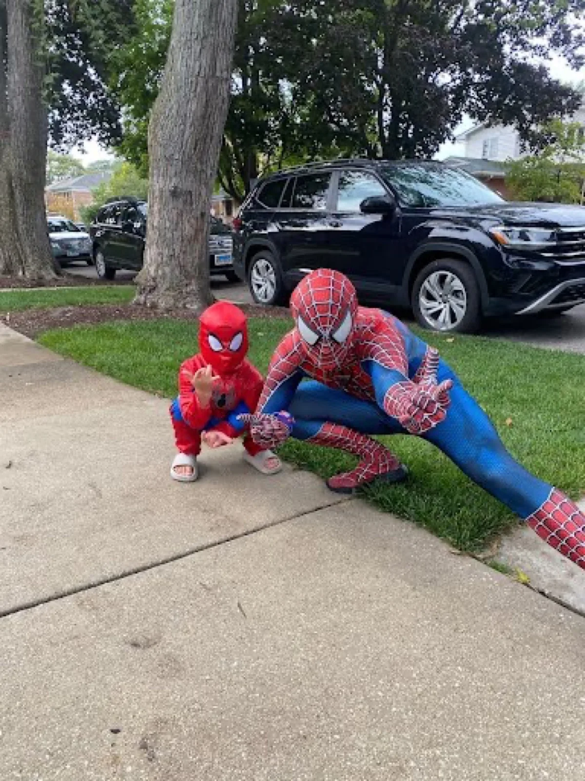 Spider Character party character in Columbus