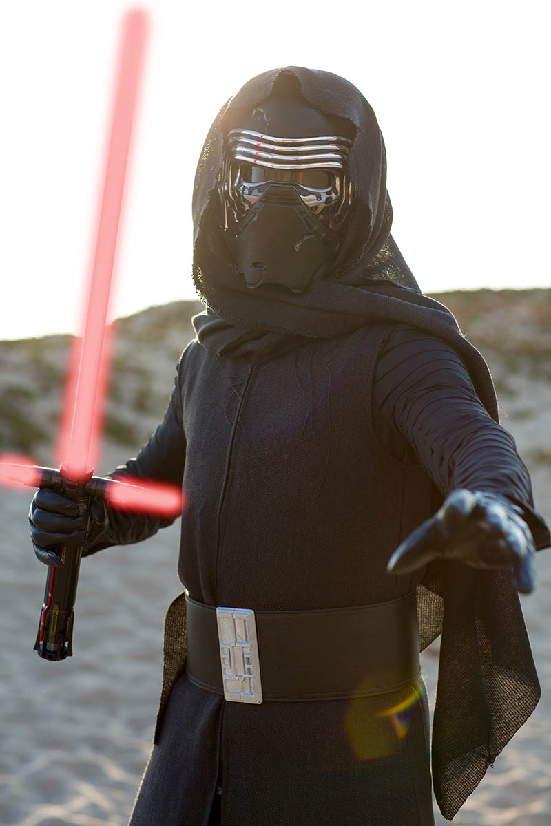 Kylo ren party character for kids in columbus